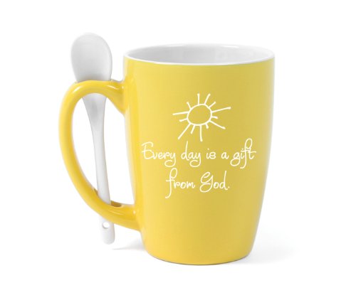 0780308050517 - JAMES LAWRENCE EVERY DAY IS A GIFT FROM GOD SPOON MUG SUNSHINE HOLDS 15 OZ
