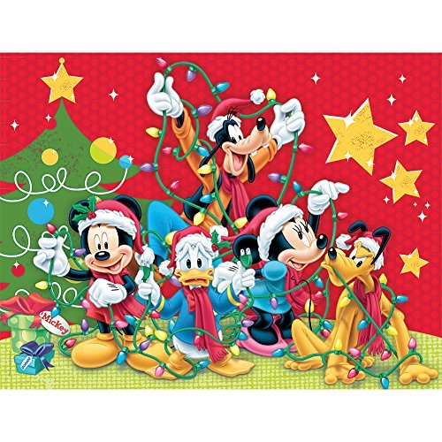 0780437450295 - DISNEY FAMILY HOLIDAY TRADITION 400 PIECE PUZZLE