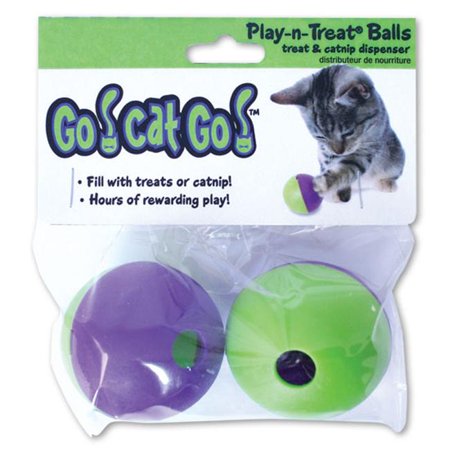 0780824102790 - GO! CAT! GO! PLAY-N-TREAT TWIN PACK CAT TOY 2 PACK