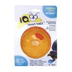 0780824107924 - IQ TREAT BALL SIZE 5 COLOR MAY VARY AN INTERACTIVE DOG TREAT DISPENSING TOY 5 IN