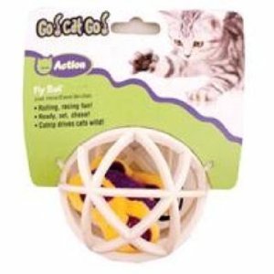 0780824113246 - GO ! CAT GO! BUTTERLY IN CAGE FLY BALL CAT TOY