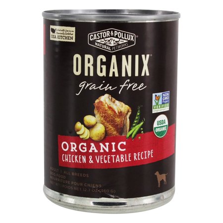 0780872360029 - ORGANIX ORGANIC GRAIN-FREE CHICKEN & VEGETABLE CANNED DOG FOOD