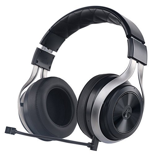 7809312678517 - LUCIDSOUND LS30 WIRELESS UNIVERSAL GAMING HEADSET (BLACK) - PS4, XBOX ONE, PS3, XBOX 360, & MOBILE DEVICES