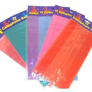 0780984549923 - ASSORTED COLORED CELLOPHANE BAGS (6 DZ)