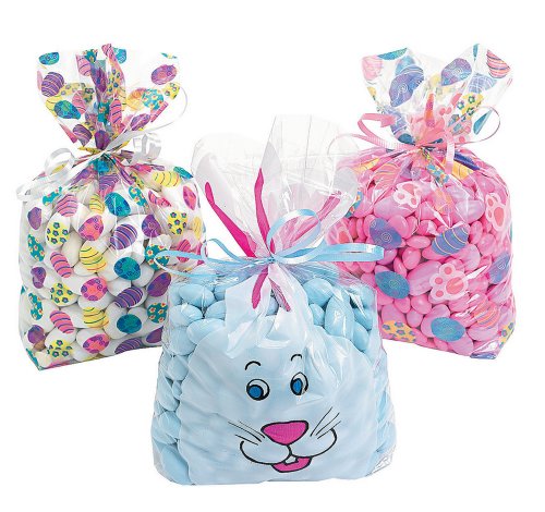 0780984573010 - ASSORTED EASTER BAGS (36 PACK) - EASTER & GIFT BAGS