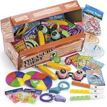 0780984603571 - FUN EXPRESS DELUXE TREASURE CHEST TOY ASSORTMENT (50 PIECE)