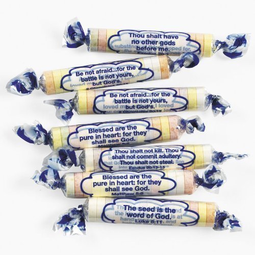 0780984662189 - TANGY TARTS RELIGIOUS SCRIPTURE CANDY (1 LB)