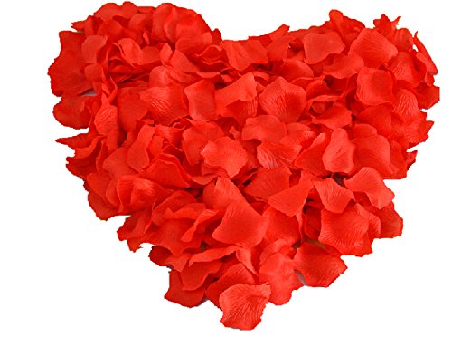 0780984745608 - HEART SHAPED RED ROSE PETALS (200 PC)