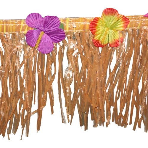 0780984784348 - HIBISCUS FRINGE DECORATION (1 PC) BY FUN EXPRESS