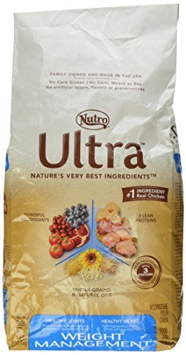 0781163794059 - ULTRA WEIGHT MANAGEMENT DRY DOG FOOD, 4.5 LBS. BY THE NUTRO COMPANY