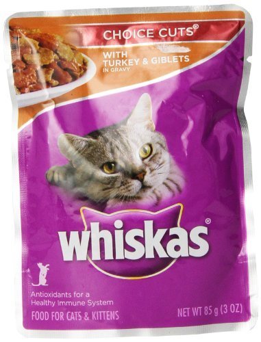 0781163861706 - WHISKAS CHOICE CUTS POULTRY SELECTIONS VARIETY PACK WET CAT FOOD 3 OUNCES (12-COUNT BOXES) BY WHISKAS