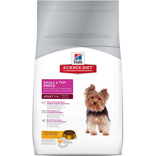 0781163896944 - HILL'S SCIENCE DIET ADULT SMALL AND TOY BREED DRY DOG FOOD, 15.5-POUND BAG