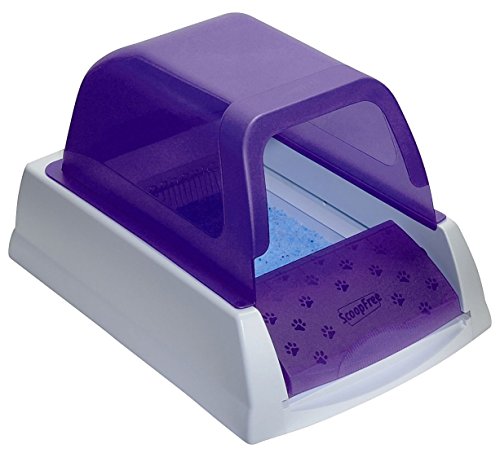 0781163914969 - SCOOPFREE ULTRA SELF CLEANING LITTER BOX - PURPLE BY WASTE MANAGEMENT