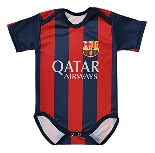 0781171972449 - F.C BARCELONA HOME BABY SUIT 0-9 MONTHS 2015