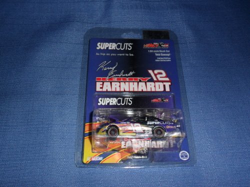 0781317035205 - 2002 NASCAR ACTION RACING COLLECTABLES . . . KERRY EARNHARDT #12 SUPERCUTS CHEVY MONTE CARLO 1/64 DIECAST . . . HOOD OPENS . . . LIMITED EDITION 1 OF 15,408