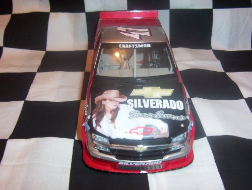 0781317334964 - 2004 ACTION RACING COLLECTABLES . . TONY STEWART #47 SILVERADO / CELEBRITY ALL-STAR SARA EVANS 1/24 CHEVY TRUCK DIECAST . . . LIMITED EDITION 1 OF 4,308
