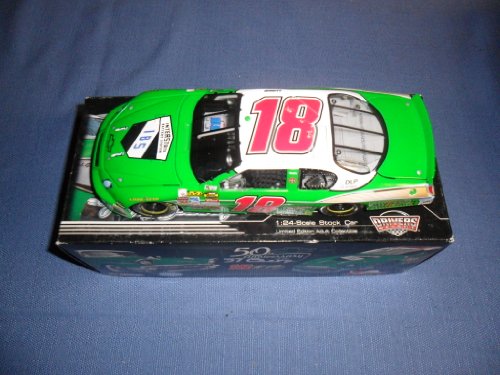 0781317721368 - 2007 NASCAR MOTORSPORTS AUTHENTICS / DRIVERS SELECT . . . J. J. YELEY #18 ('57 CHEVY) CHEVY MONTE CARLO SS 1/24 DIECAST . . . LIMITED EDITION 1 OF 456 . . . 50TH ANNIVERSARY OF THE '57 CHEVY