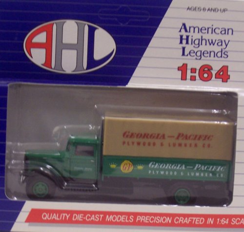 0781493134136 - HARTOY 03032 GEORGIA-PACIFIC PLYWOOD & LUMBER CO. CANVAS BACK TRUCK 1/64