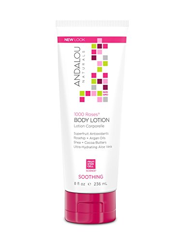 0781549280985 - ANDALOU NATURALS 1000 ROSES SOOTHING BODY LOTION , 8 OUNCE