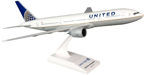 0781624453440 - DARON SKYMARKS UNITED 777-200 POST CO MERGER LIVERY MODEL BUILDING KIT, 1/200-SCALE
