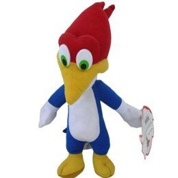 0781624494580 - 14 WOODY WOODPECKER PLUSH DOLL TOY BY LOONEY TUNES