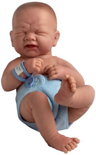 0781624737380 - LA NEWBORN BOUTIQUE - REALISTIC 14 ANATOMICALLY CORRECT REAL BOY BABY DOLL - ALL VINYL FIRST TEAR DESIGNED BY BERENGUER - MADE IN SPAIN