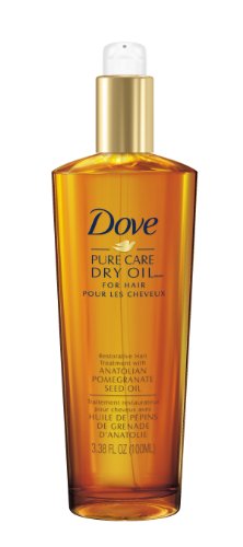 0781624790057 - DOVE DRY OIL, PURE CARE RESTORATIVE HAIR TREATMENT 3.3 OZ