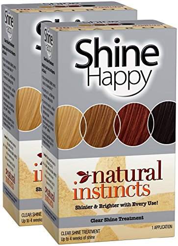 0781624807809 - CLAIROL NATURAL INSTINCTS SHINE HAPPY CLEAR HAIR COLOR TREATMENT, 2 PK