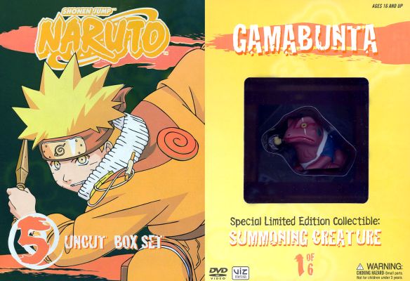 0782009237501 - NARUTO UNCUT BOXED SET: VOLUME 5 (SPECIAL EDITION)