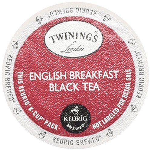 0782195875877 - TWININGS ENGLISH BREAKFAST TEA KEURIG K-CUPS, 48 COUNT