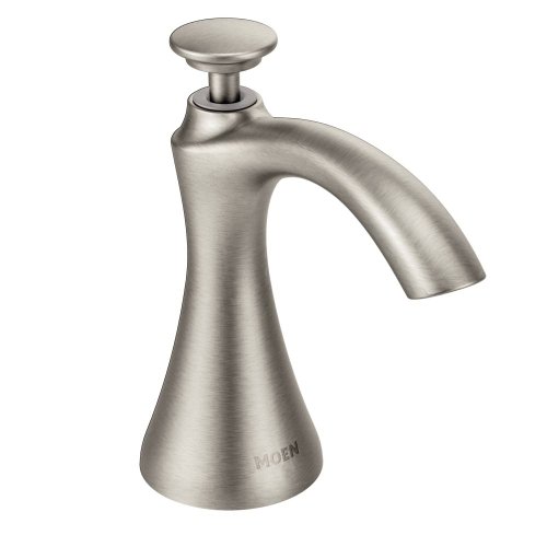 0782247991043 - MOEN S3946SRS TRANSITIONAL KITCHEN DECK MOUNTED SOAP AND LOTION DISPENSER, SPOT RESIST STAINLESS