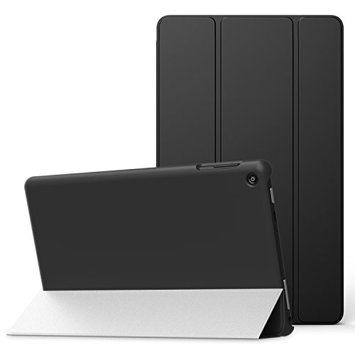 0782301284456 - MOKO CASE FOR ALL-NEW AMAZON FIRE HD 8 (2016 6TH GENERATION) - ULTRA SLIM LIGHTWEIGHT SMART-SHELL STAND COVER WITH AUTO WAKE / SLEEP FOR FIRE HD 8 TABLET (6TH GEN, 2016 RELEASE ONLY), BLACK