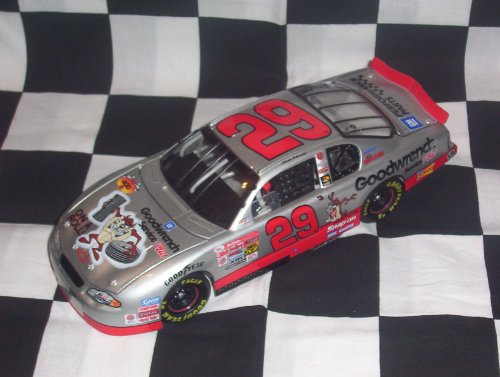 0782361281464 - 2001 NASCAR ACTION RACING COLLECTABLES . . . KEVIN HARVICK #29 GM GOODWRENCH SERVICE PLUS / LOONEY TUNES TAZ CHEVY MONTE CARLO 1/24 DIECAST . . . LIMITED EDITION 1 OF 92,748