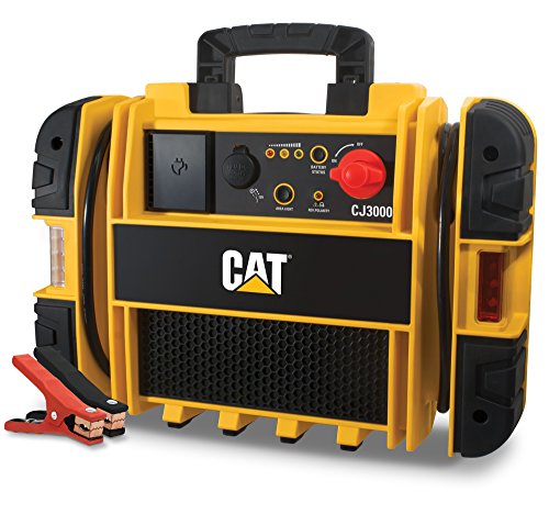 0782386089526 - CAT CJ3000 JUMP STARTER: 2000 PEAK/1000 INSTANT AMPS WITH BUILT-IN POWER SWITCH