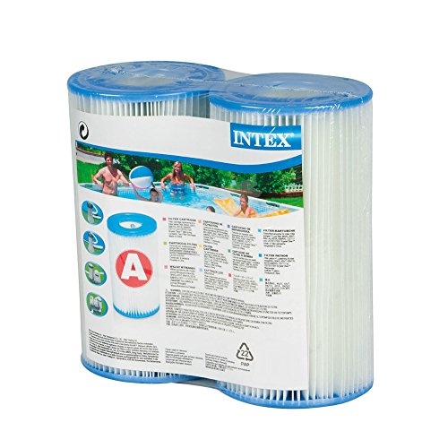 0078257306565 - INTEX TYPE A FILTER CARTRIDGE FOR POOLS, TWIN PACK