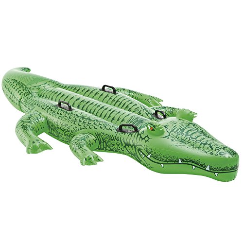 0078257313693 - INTEX GIANT GATOR RIDE-ON, 80 X 45, FOR AGES 3+