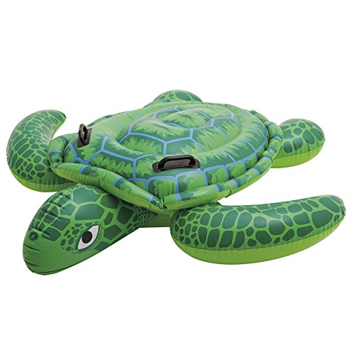 0078257313730 - INTEX SEA TURTLE RIDE-ON, 75 X 67, FOR AGES 3+