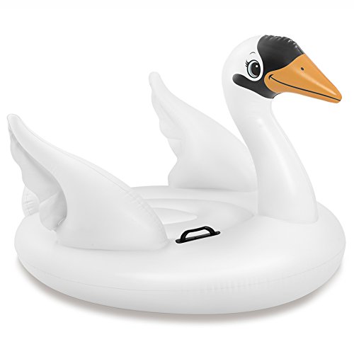 0078257321766 - INTEX SWAN INFLATABLE RIDE-ON, 51 X 40 X 39, FOR AGES 3+