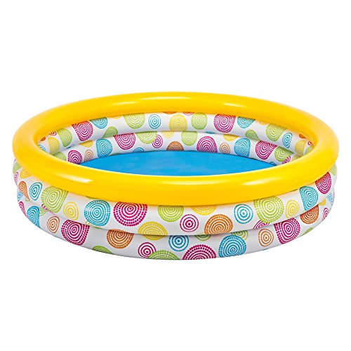 0078257584499 - LARGE SUNSET GLOW INFLATABLE POOL 66 X 18