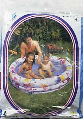 0078257594313 - 2 EACH: HOLIDAY INFLATABLE POOL (57422EP)