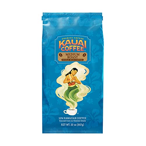 0782605161118 - KAUAI COFFEE KOLOA ESTATE WHOLE BEAN MEDIUM ROAST, 32 OUNCE