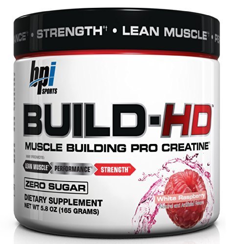0782794773222 - BPI SPORTS BUILD-HD MUSCLE BUILDING PRO CREATINE, WHITE RASPBERRY, 5.8-OUNCE BY BPI SPORTS