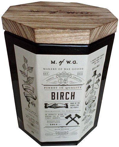 0782794875544 - MAKERS OF WAX GOODS RICH & BOLD #5 BIRCH WOOD-WICK 11.4 OZ. CANDLE IN GLASS BY MAKERS OF WAX GOODS
