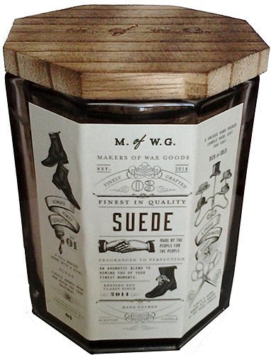 0782794881187 - MAKERS OF WAX GOODS RICH & BOLD #3 SUEDE WOOD-WICK 11.4 OZ. CANDLE IN GLASS BY MAKERS OF WAX GOODS