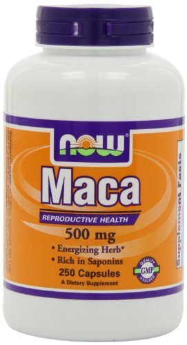 0782794943502 - NOW FOODS MACA 500MG, 500 CAPSULES BY NOW