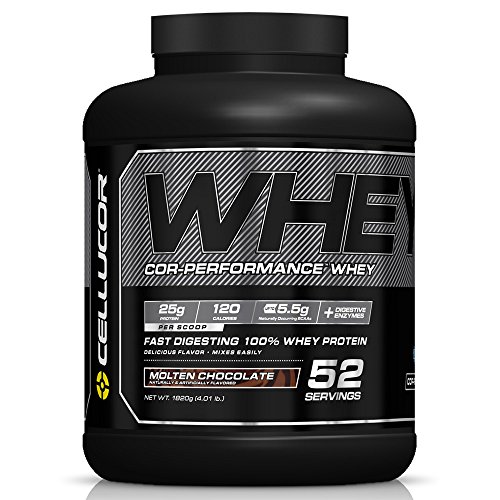0782794965139 - CELLUCOR COR-PERFORMANCE 100% WHEY PROTEIN POWDER WITH WHEY ISOLATE, MOLTEN CHOCOLATE/G4, 4.01 POUND