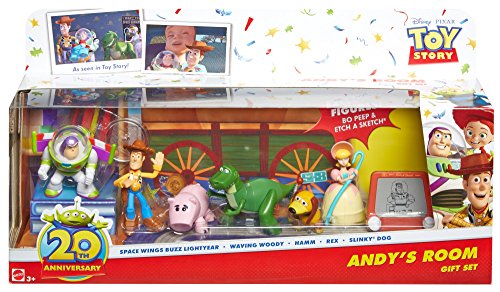 0783318369853 - DISNEY/PIXAR TOY STORY 20TH ANNIVERSARY ANDY'S ROOM BUDDIES 7-PACK GIFT SET