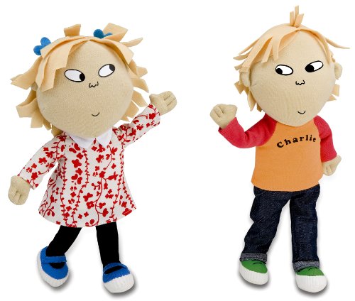 0783318407876 - CHARLIE AND LOLA: TALKING POSEABLE SET