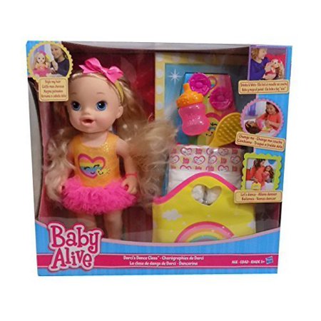 0783318528106 - BABY ALIVE DARCIS DANCE CLASS BLONDE HAIR DOLL