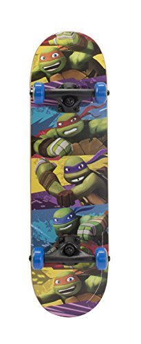 0783318562247 - TMNT 28-INCH KIDS FIRST COMPLETE SKATEBOARD (HANG ON) BY BRAVO SPORTS